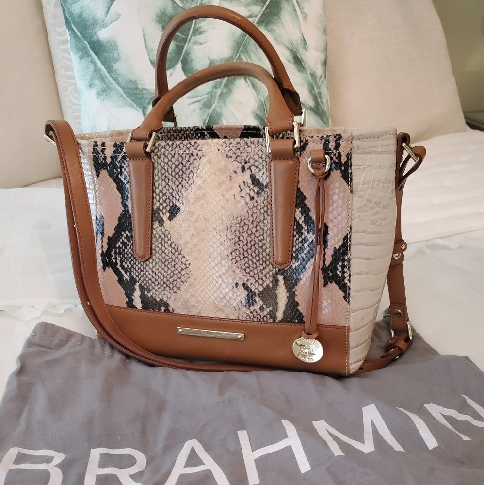 Authentic Brahmin handbag w/ dust bag